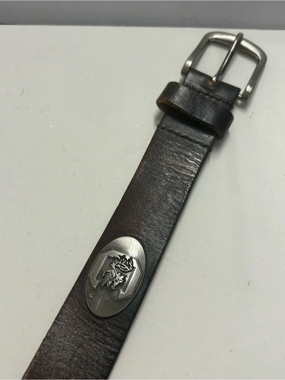 South Carolina Gamecocks Kids Collegiate Brown Leather Belt XL